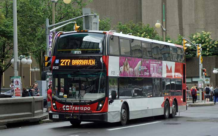 OC Transpo Alexander Dennis Enviro500MMC 8125